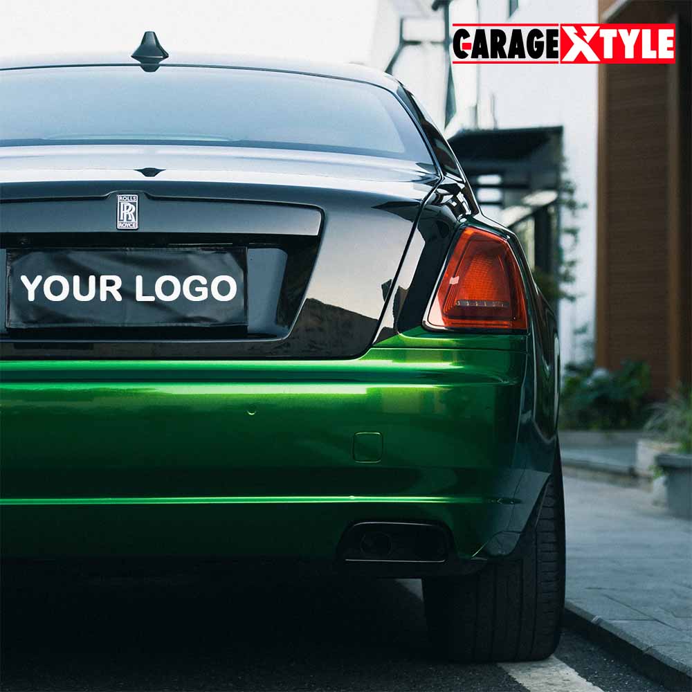 Custom Leather Number Plate Covers – Branded with Your Shop Logo for Privacy & Promotion