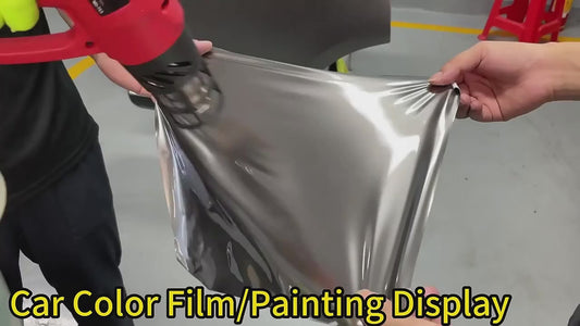 Car Vinyl Wrap & Paint Display Model – Mini Car & Disc Mold for Showcasing Colors
