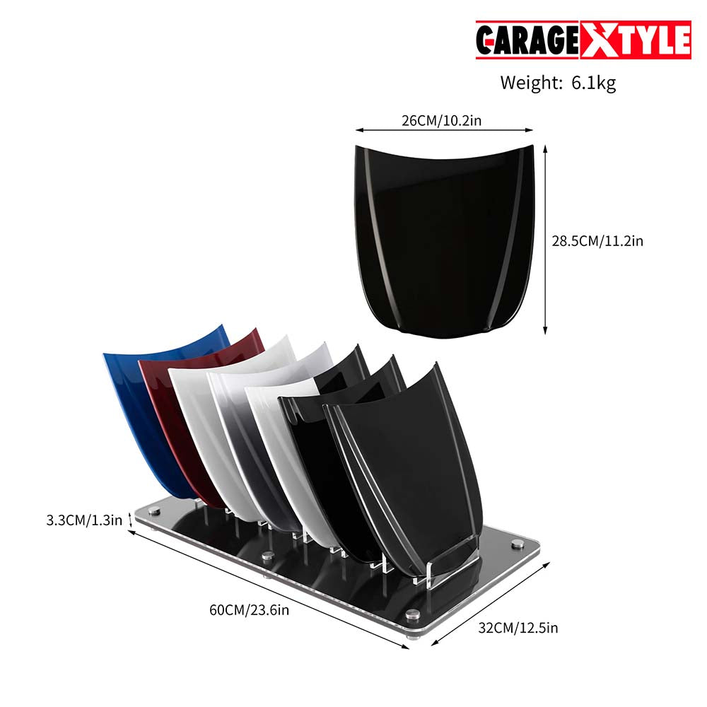 Hood Display Stand + Mini Hood Set (7pcs) | Perfect for Demos