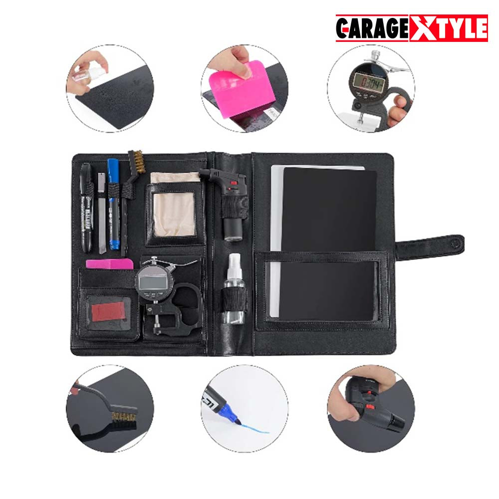 Ultimate PPF Testing Kit | Heat Gun, Scratch Brush, Leather Bag & More for Demos