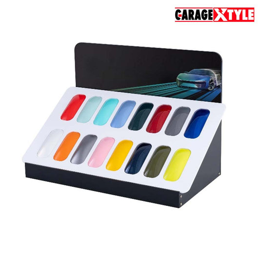 Color PPF Display Stand - 16 Pcs Desk Setup for Car Paint Protection Films