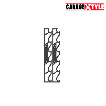 Car Vinyl Roll Wall Storage Rack – Organize & Store Wraps Efficiently
