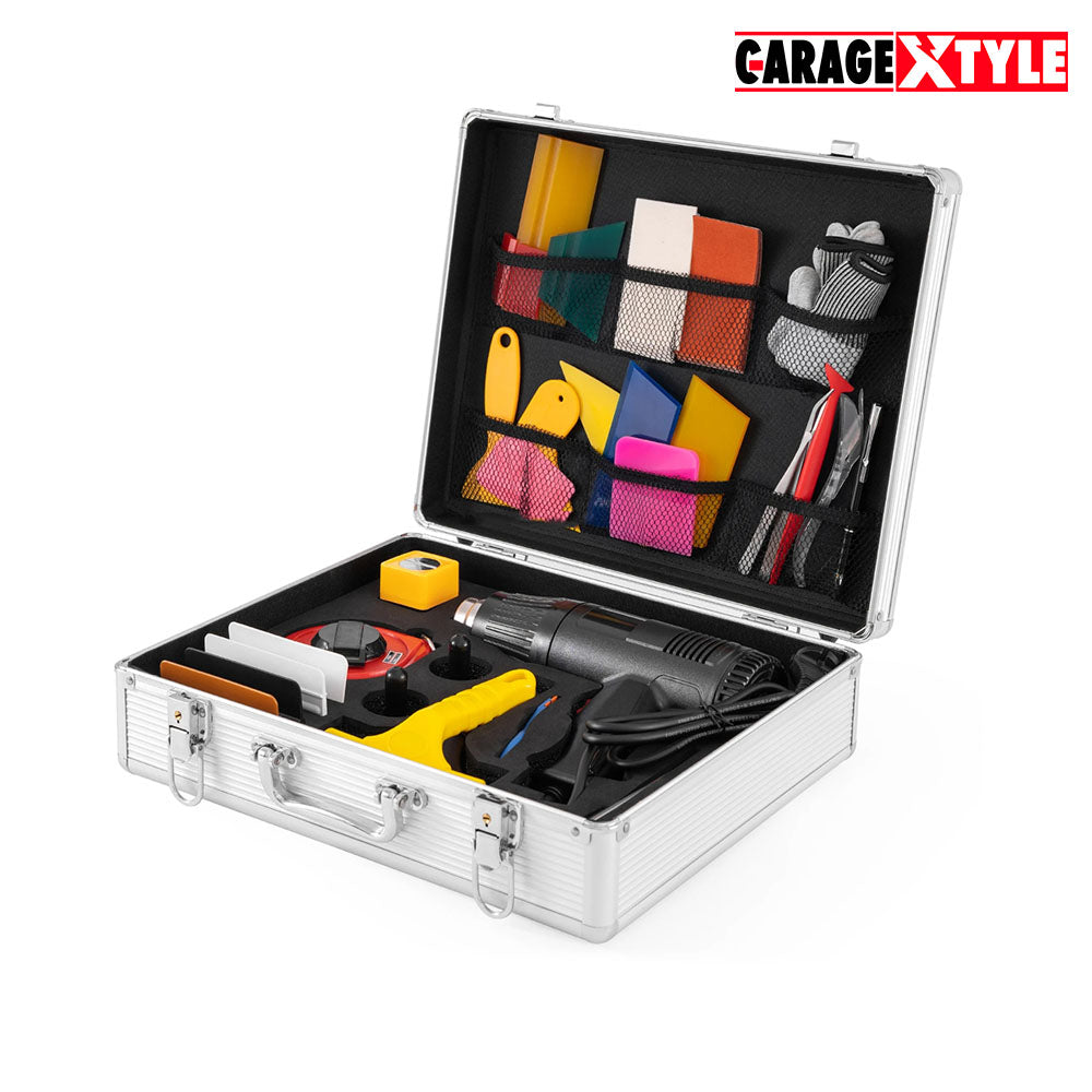 Ultimate Wrapping & Tinting Tool Kit with Suitcase – All-in-One Professional Set