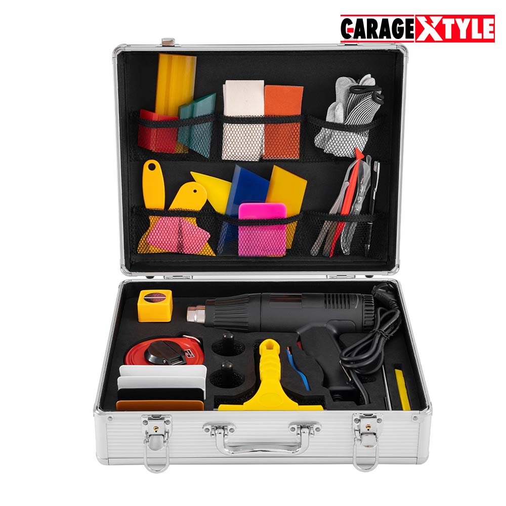 Ultimate Wrapping & Tinting Tool Kit with Suitcase – All-in-One Professional Set