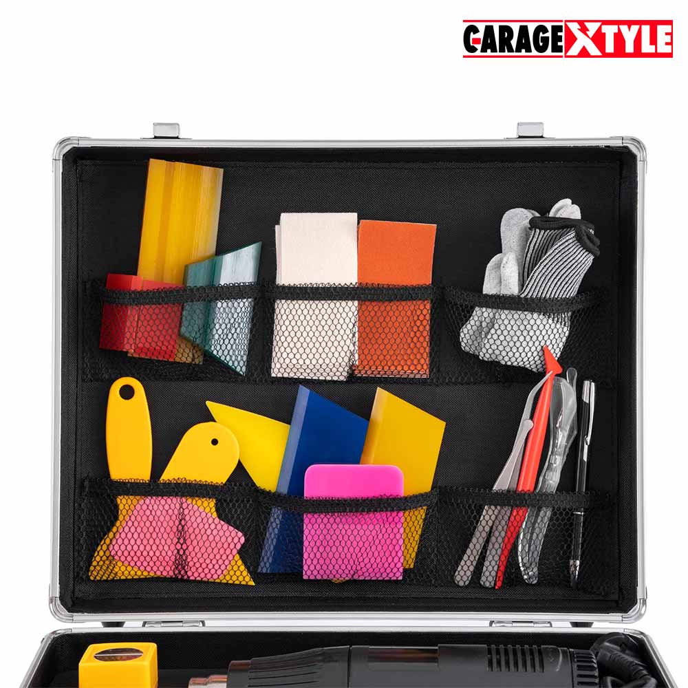 Ultimate Wrapping & Tinting Tool Kit with Suitcase – All-in-One Professional Set