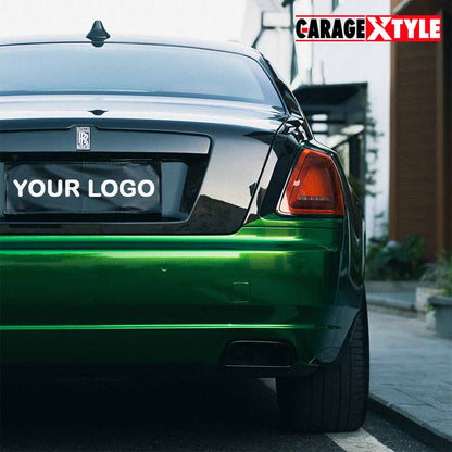 Custom Leather Number Plate Covers – Branded with Your Shop Logo for Privacy & Promotion