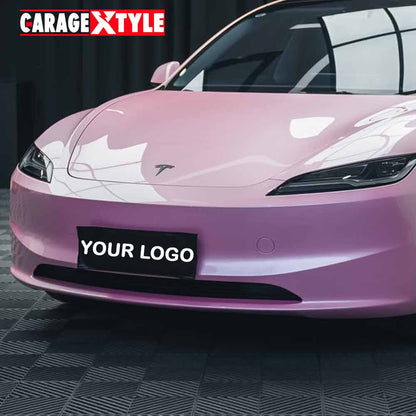 Custom Leather Number Plate Covers – Branded with Your Shop Logo for Privacy & Promotion