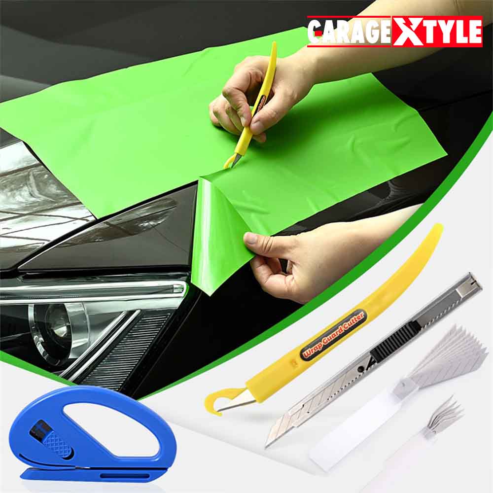 Complete Car Wrapping Tool Kit with Bag & Heat Gun – Ultimate Convenience