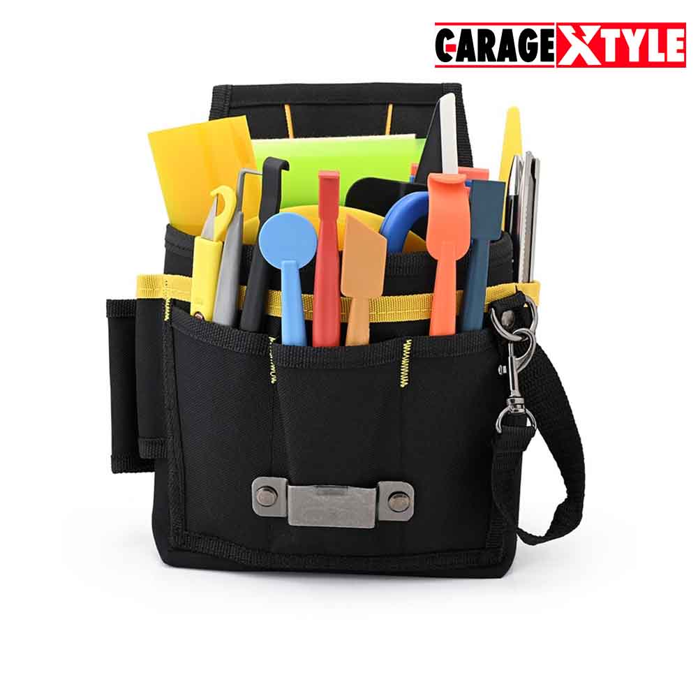 Complete Car Wrapping Tool Kit with Bag & Heat Gun – Ultimate Convenience