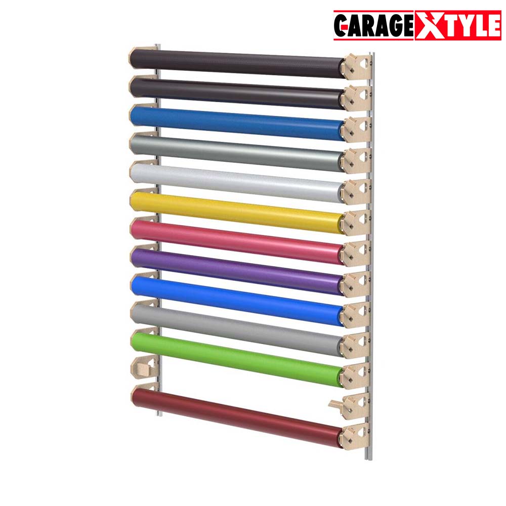Car Vinyl Roll Wall Storage Mount 2 PCS 12 Rolls