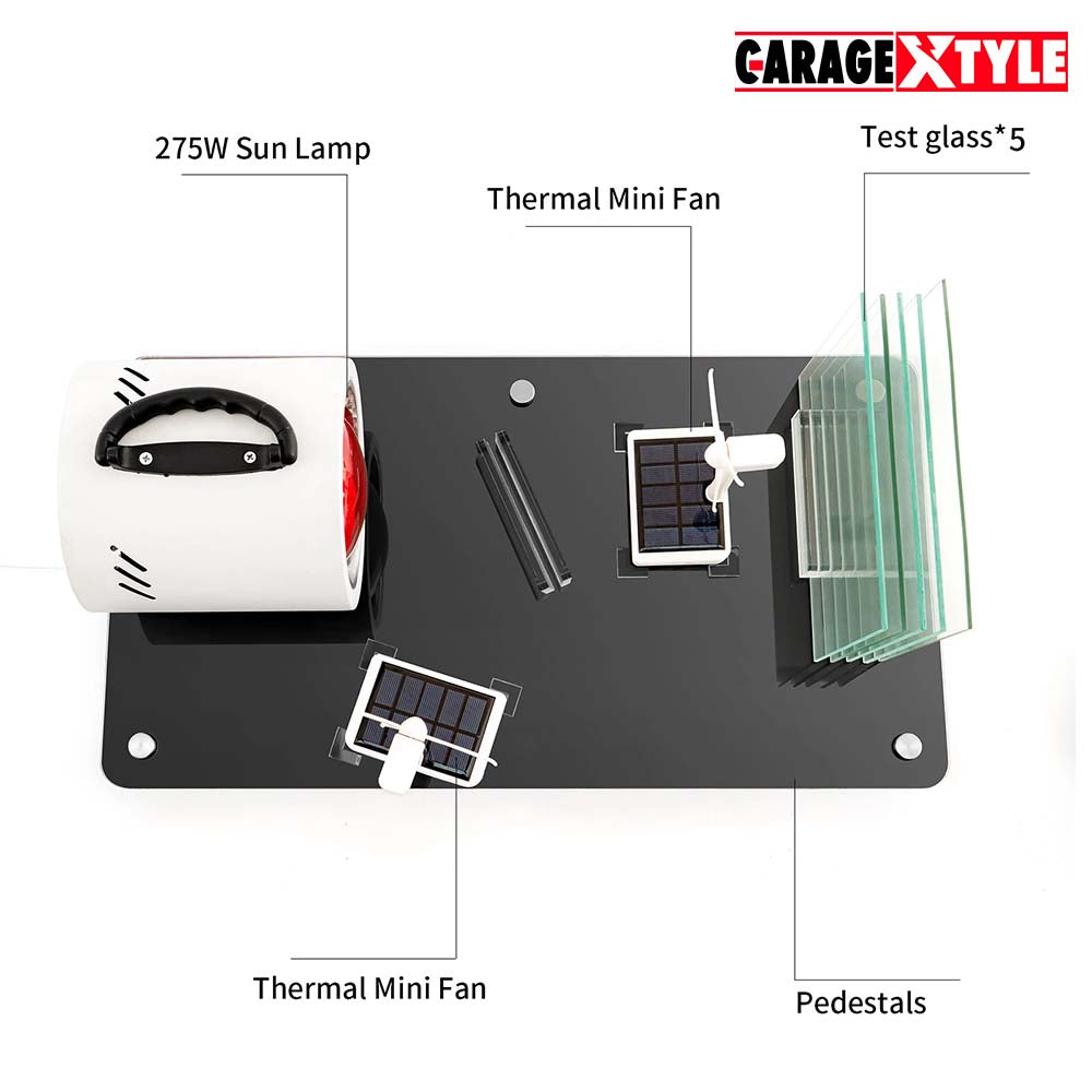 Window Film InfraRed Rejection Tester |  Heat Insulation Demo Tool