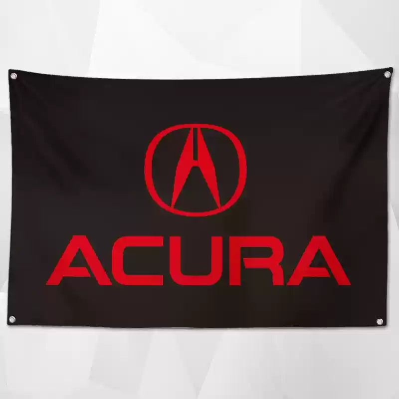 Car Brand Flags – High-Quality Shop Decor Featuring Popular Auto Brands