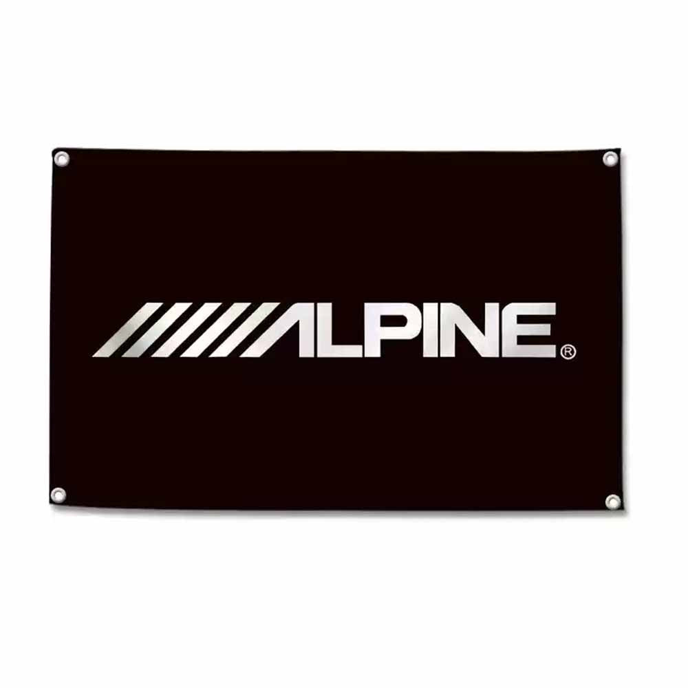 Premium Car Audio Brand Flag – Elevate Your Shop’s Look & Professionalism