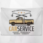 Retro Car Service Flags (Collection One)– Classic Garage & Shop Decor for a Professional Look