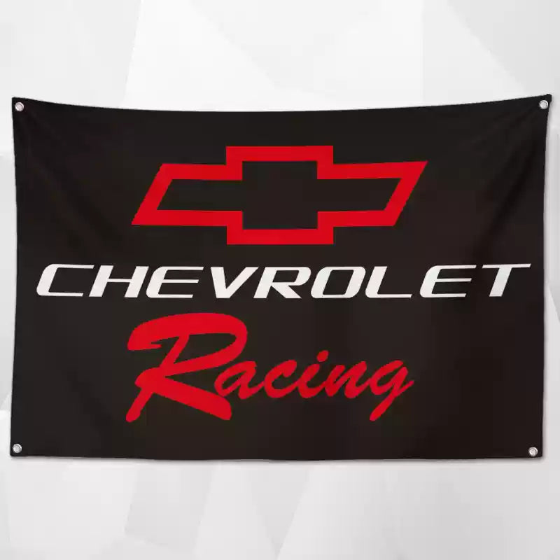 Car Brand Flags – High-Quality Shop Decor Featuring Popular Auto Brands