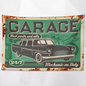 Retro Car Service Flags(Collection Two) – Vintage Automotive Decor for Professional Shops