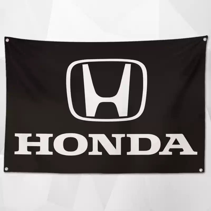 Car Brand Flags – High-Quality Shop Decor Featuring Popular Auto Brands