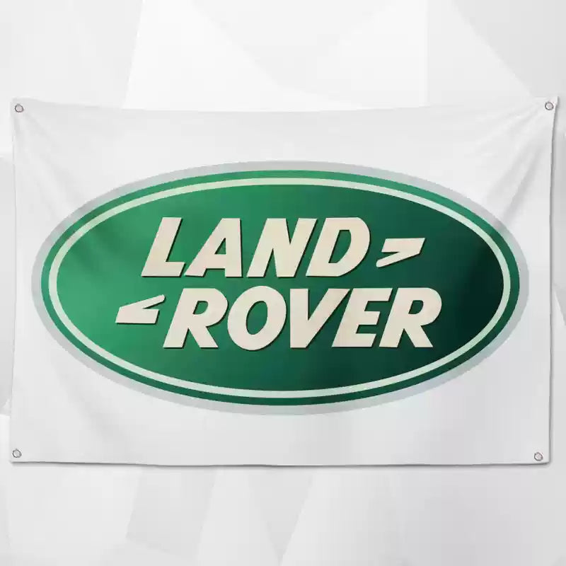 Car Brand Flags – High-Quality Shop Decor Featuring Popular Auto Brands