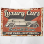 Retro Car Service Flags(Collection Two) – Vintage Automotive Decor for Professional Shops