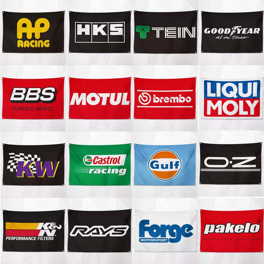 Auto Performance & Accessories Brand Flags – Premium Shop Decor for a Bold, Professional Look