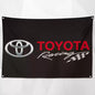 Car Brand Flags – High-Quality Shop Decor Featuring Popular Auto Brands